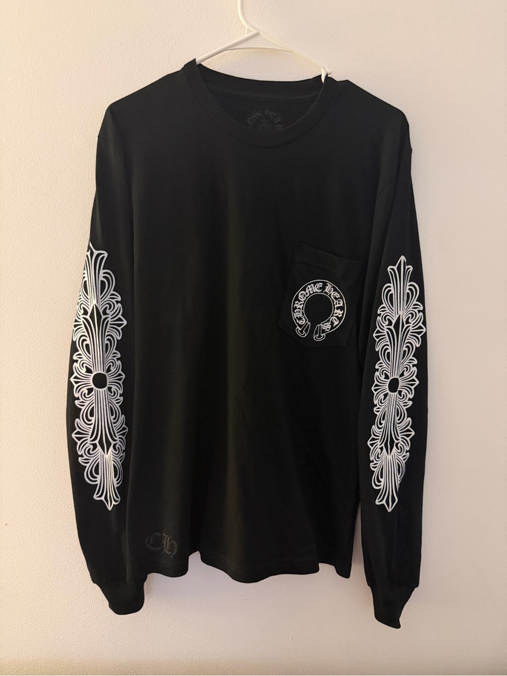 Chrome Hearts Black Long-Sleeve